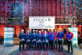 Kiellegung für Kreuzfahrtschiff ASUKA III