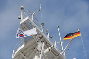Übergabe des Forschungsschiffes „Sonne“