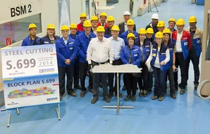 Steelcutting Ovation of the Seas