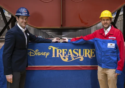 Keel Laying Disney Treasure Keel Laying Disney Treasure
