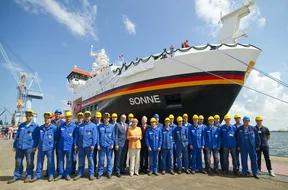 Christening Research Vessel SONNE