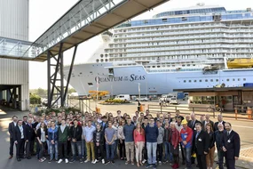 Die neuen Auszubildenden sind seit dem 1. September auf der MEYER WERFT