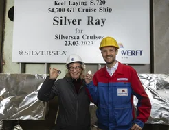Kiellegung Silver Ray
