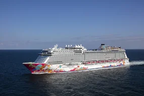 Genting Dream afloat