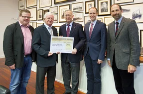 Donation to German Red Cross