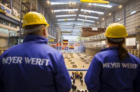 Keel laying Research Vessel Sonne