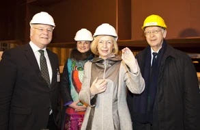 Keel laying Research Vessel Sonne