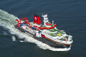 Sea Trial Research Vessel Sonne
