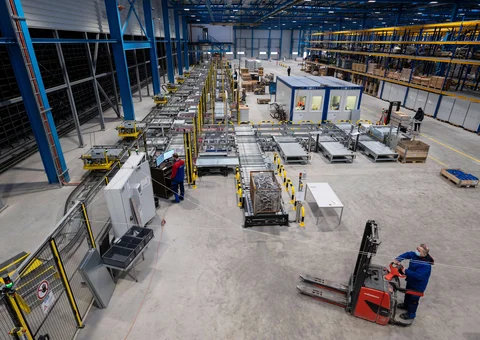 Logistikzentrum Kommissionierung