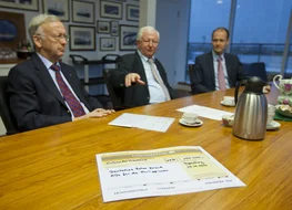 Donation to German Red Cross