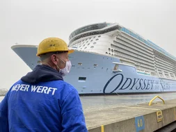 Odyssey of the Seas - Float out
