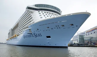 River Ems Conveyance of Ovation of the Seas