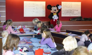 Mickey Maus auf der MEYER WERFT