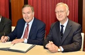 Richard Fain und Bernard Meyer