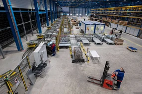Logistikzentrum Kommissionierung