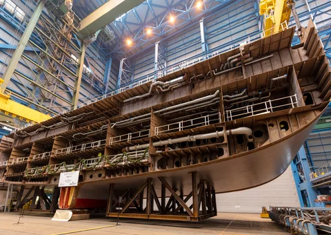 MEYER WERFT und P&O Cruises feiern Kiellegung der Arvia MEYER WERFT und P&O Cruises feiern Kiellegung der Arvia