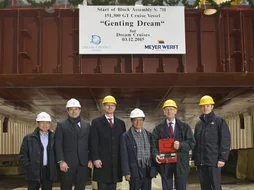 Kiellegung Genting Dream