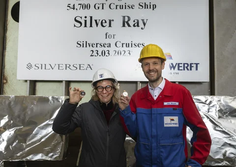 Kiellegung Silver Ray