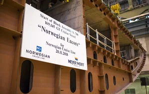 Keellaying Norwegian Encore
