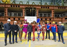 Keellaying Norwegian Encore