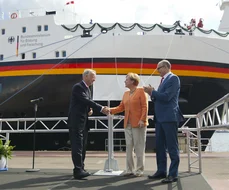 Christening of Research Vessel SONNE