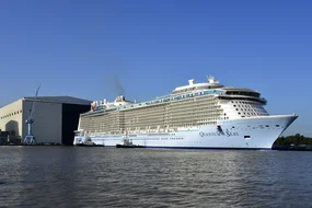 Quantum of the Seas float out