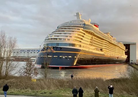 Ausdocken Disney Wish Ausdocken Disney Wish
