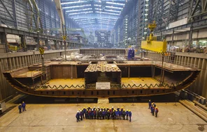 Keel-laying Anthem of the Seas
