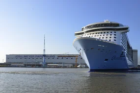 Quantum of the Seas float out